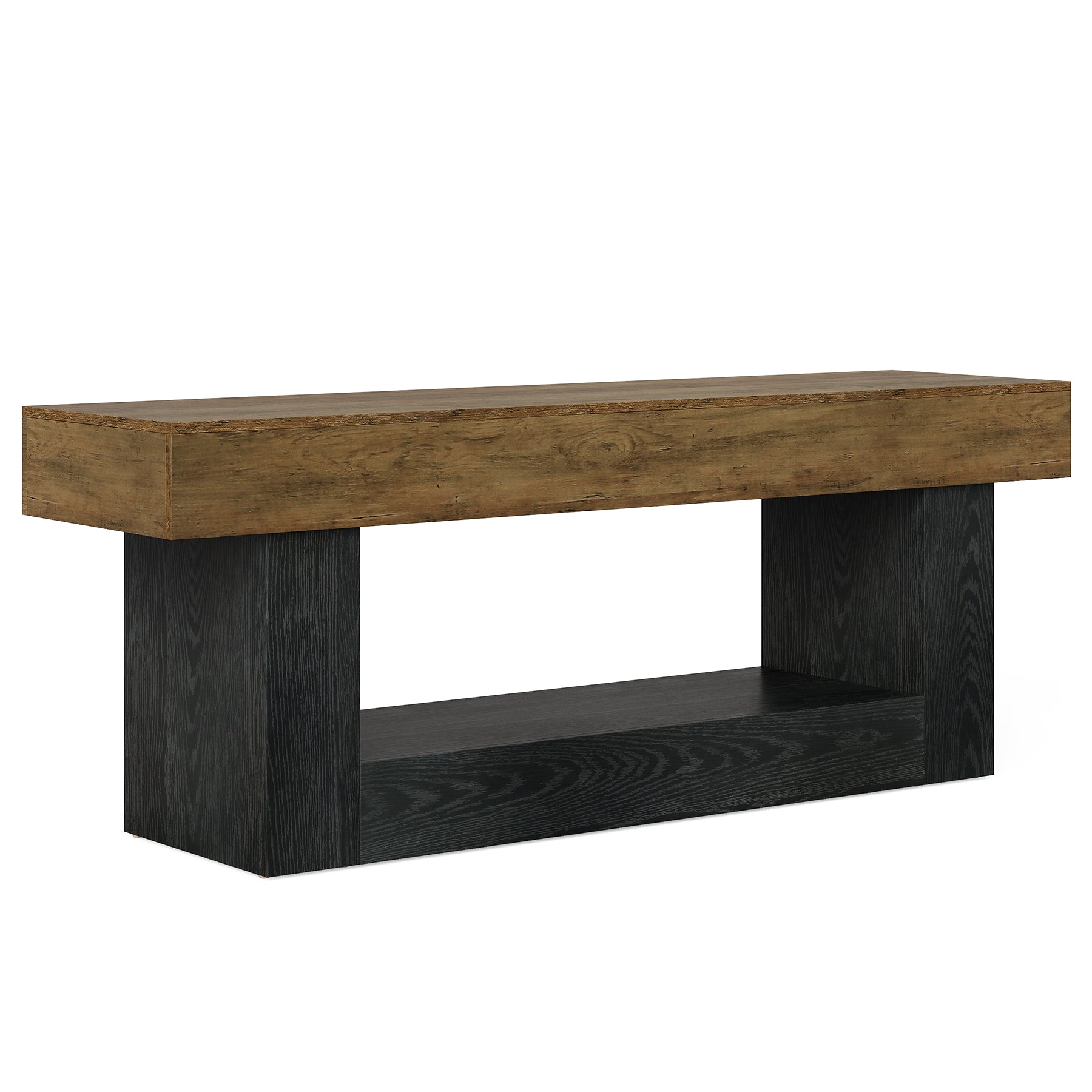 160 cm TV Meubel voor TV tot 178 cm, Moderne Media Console met U-vormige Basis voor Woonkamer