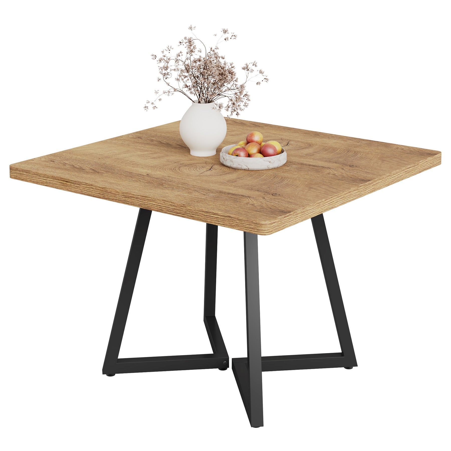 80 cm Vierkante Vergadertafel, Eettafels voor 2-4 Personen