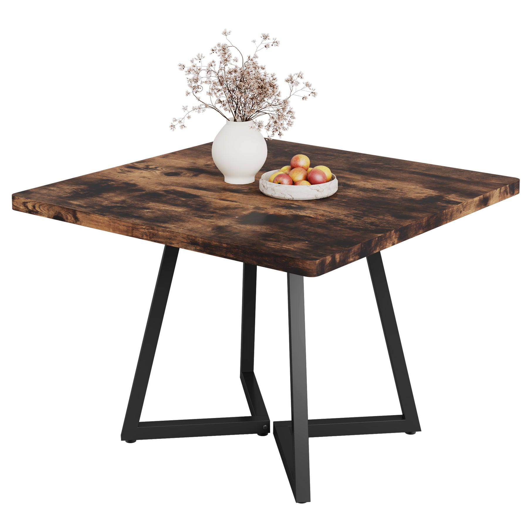 80 cm Vierkante Vergadertafel, Eettafels voor 2-4 Personen