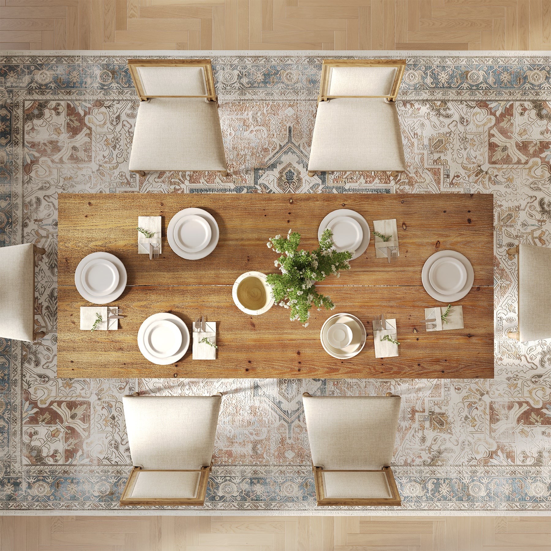 160 cm Industriele Eettafel, Massief Houten Rechthoek met Robuust Metaal Onderstel