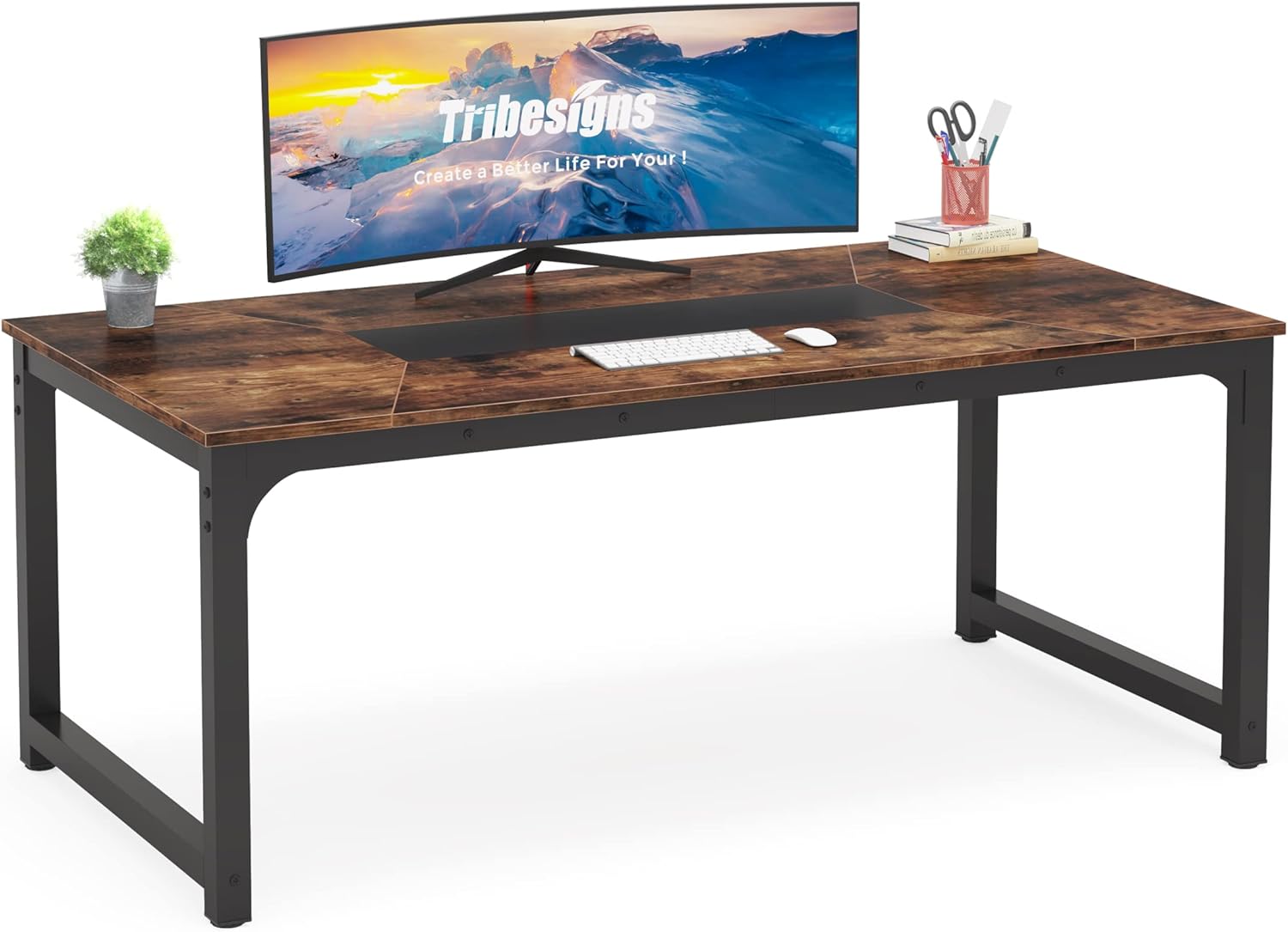 Tribesigns Computerbureau 180 cm, Landelijk Bureau voor Thuiswerk en Kantoor