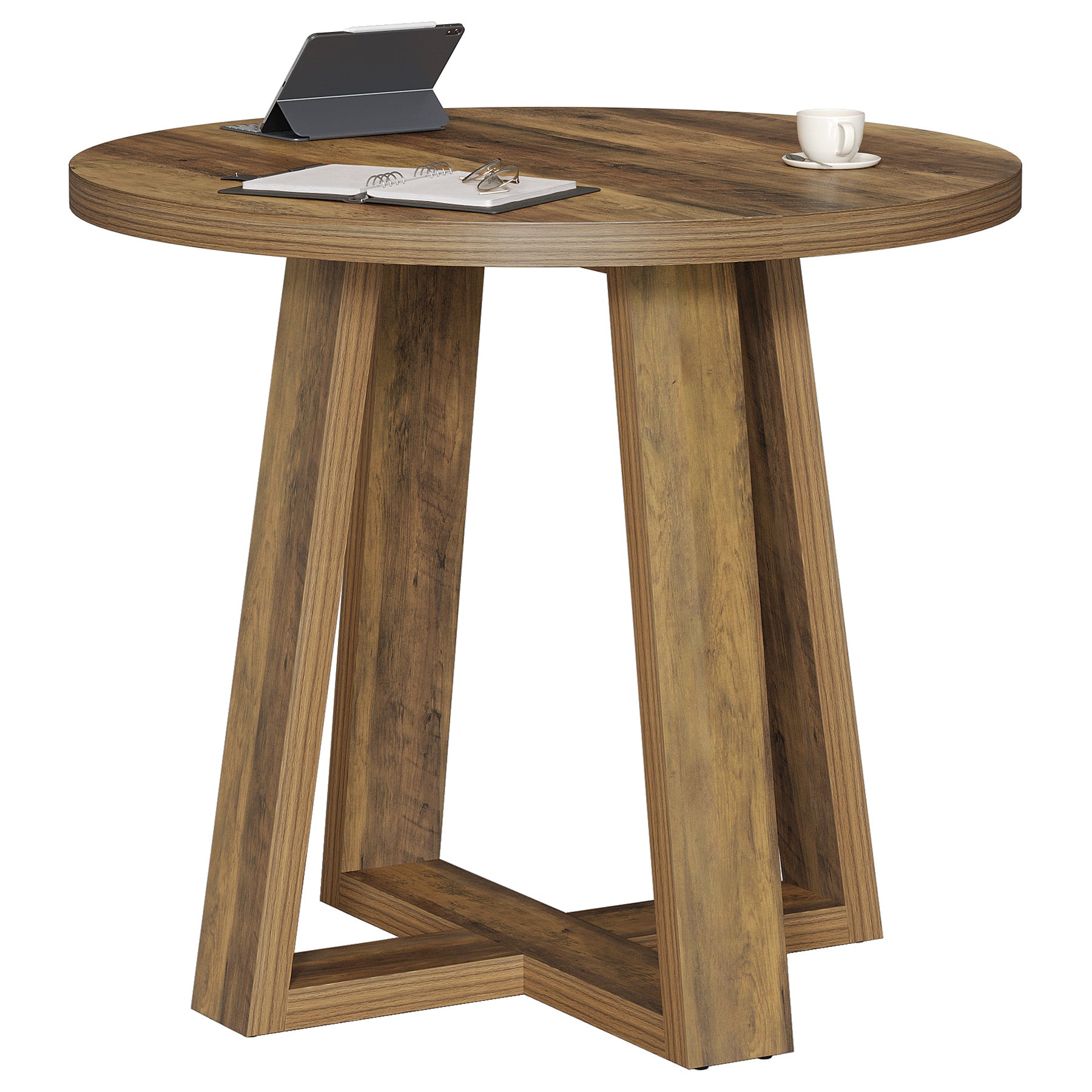 80 cm Conferentietafel, Landelijk Thuiskantoor Overlegbureau voor 2-4 Personen