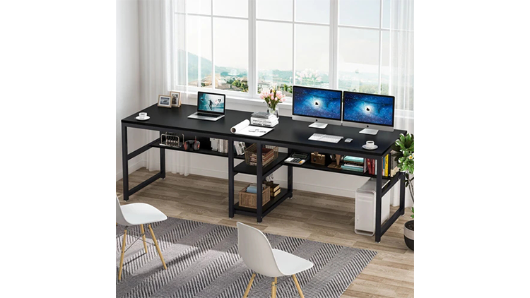 Zo organiseer je je rechthoekige bureau voor maximale productiviteit