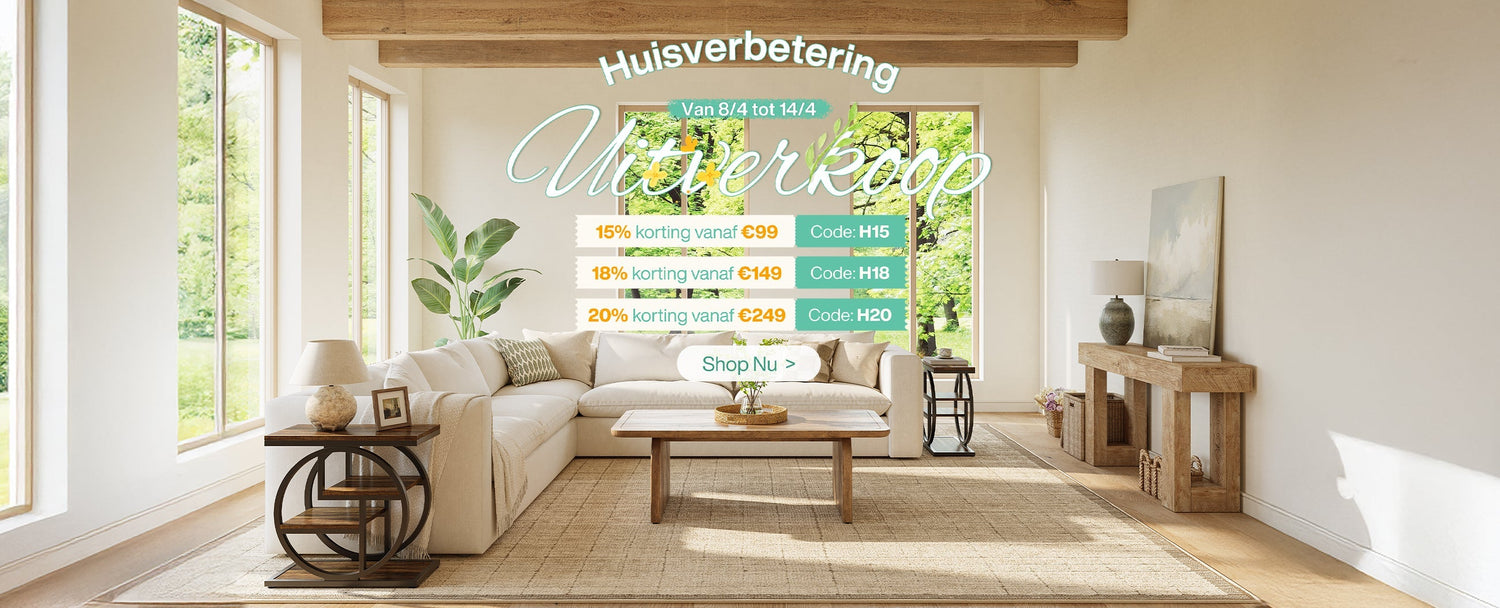 Tribesigns Woningverbeteringsaanbieding – 8 t/m 14 april – Tot 20% korting