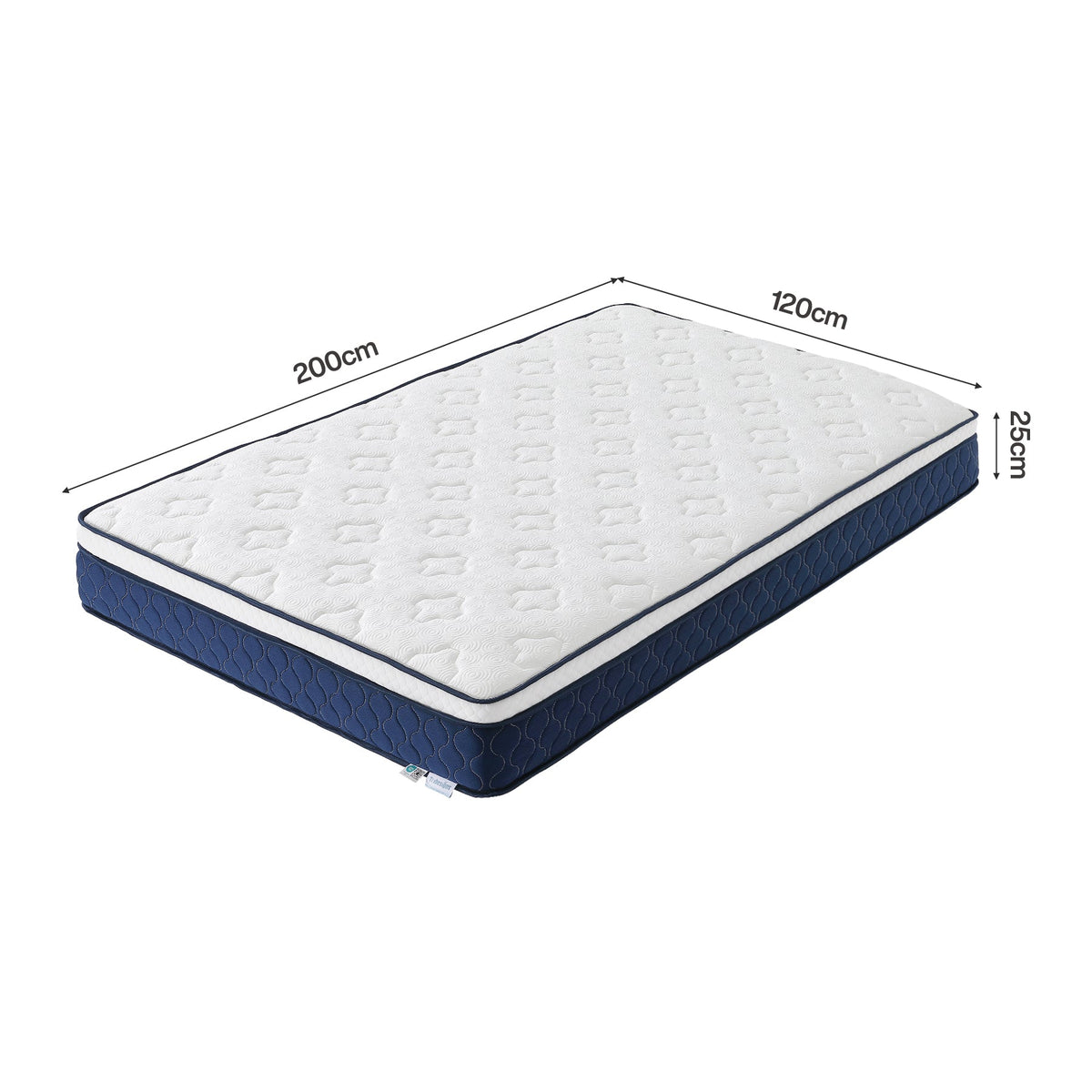 Tribesigns 9-zonige pocketveringmatras met memoryschuim en Lyocell-tijk