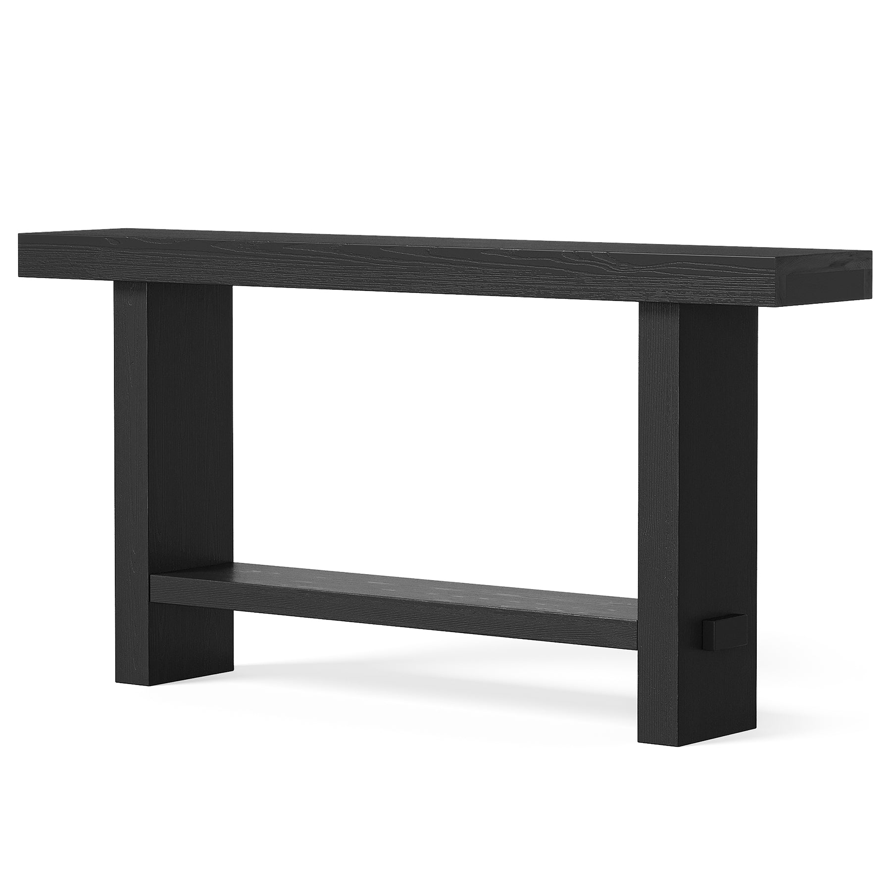 Tribesigns 160 cm Extra Lange Consoletafel, Dubbele Sokkel en Stabiele Tafelblad voor Woonkamer