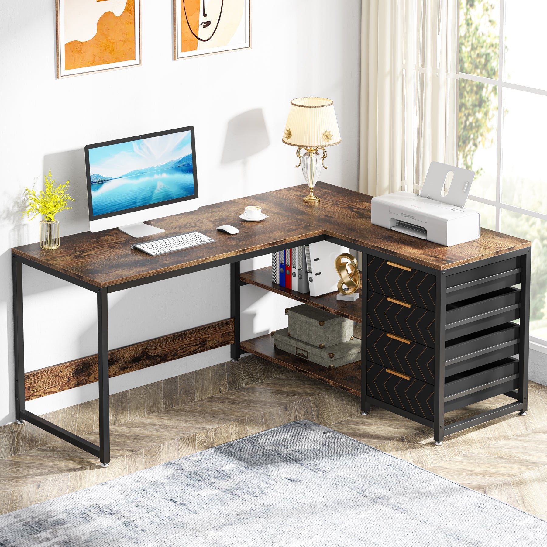 #Kleur_Rustiek bruin/Zwart