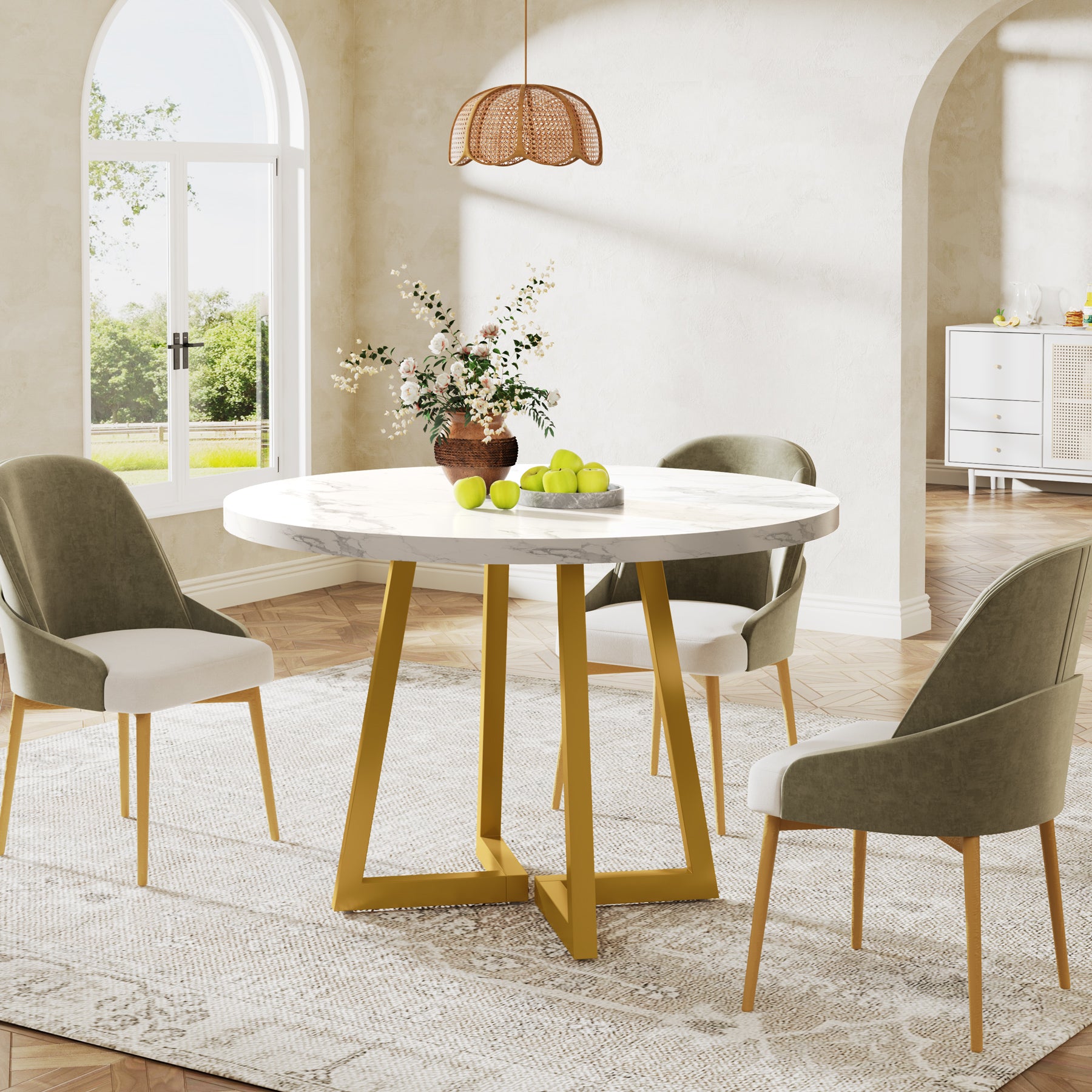 80 cm Vierkante Vergadertafel, Eettafels voor 2-4 Personen