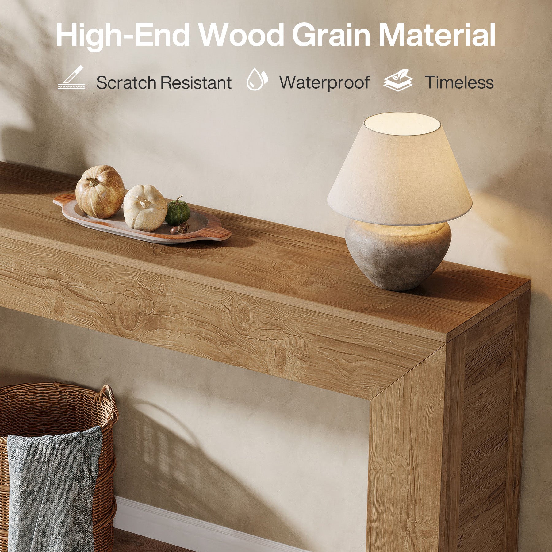 160 cm Boerenstijl Consoletafel, Sofatafel of Entreetafel voor Hal