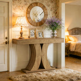 Tribesigns 150 cm Consoletafel, Smalle Houten Haltafel voor Woonkamer 3