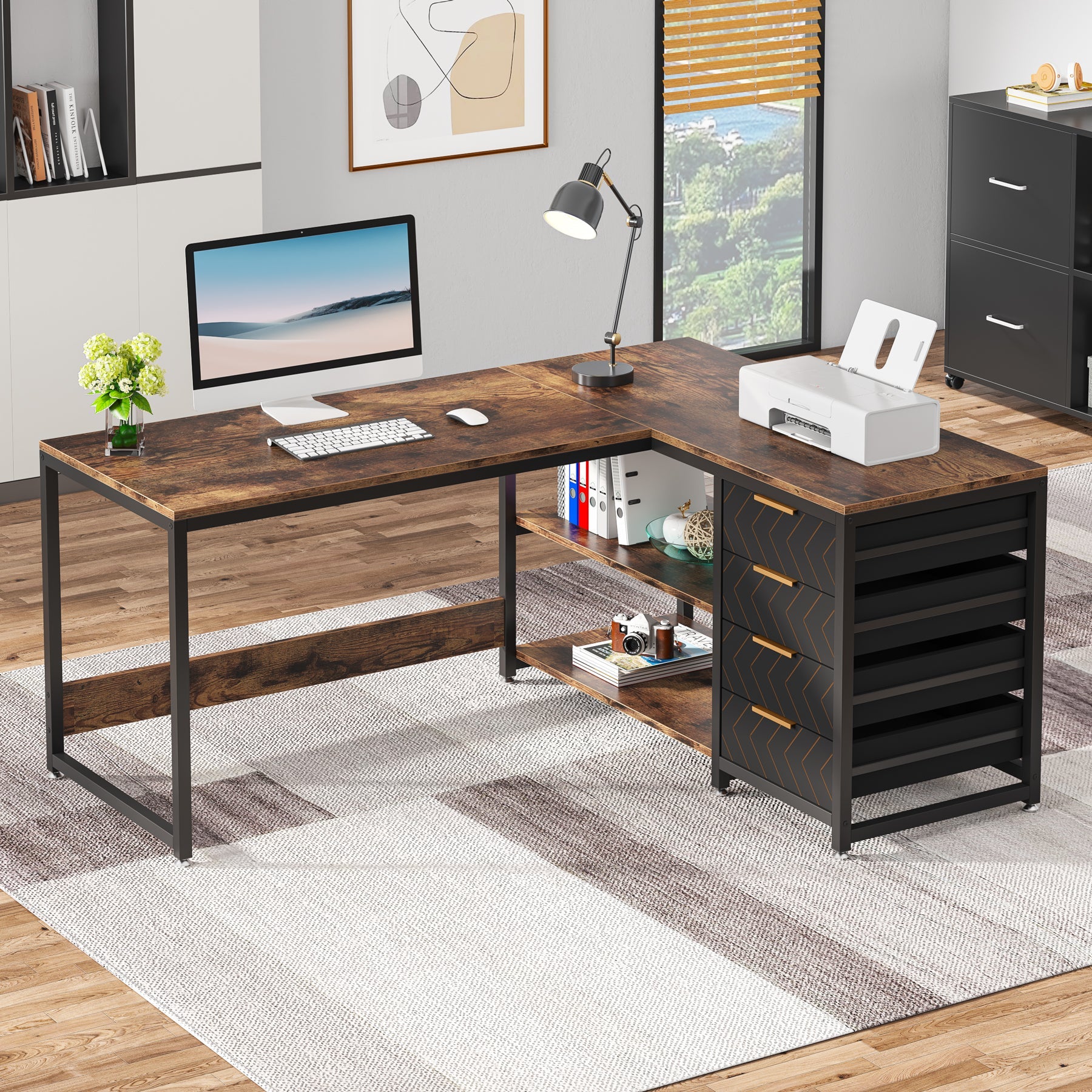 #Kleur_Rustiek bruin/Zwart