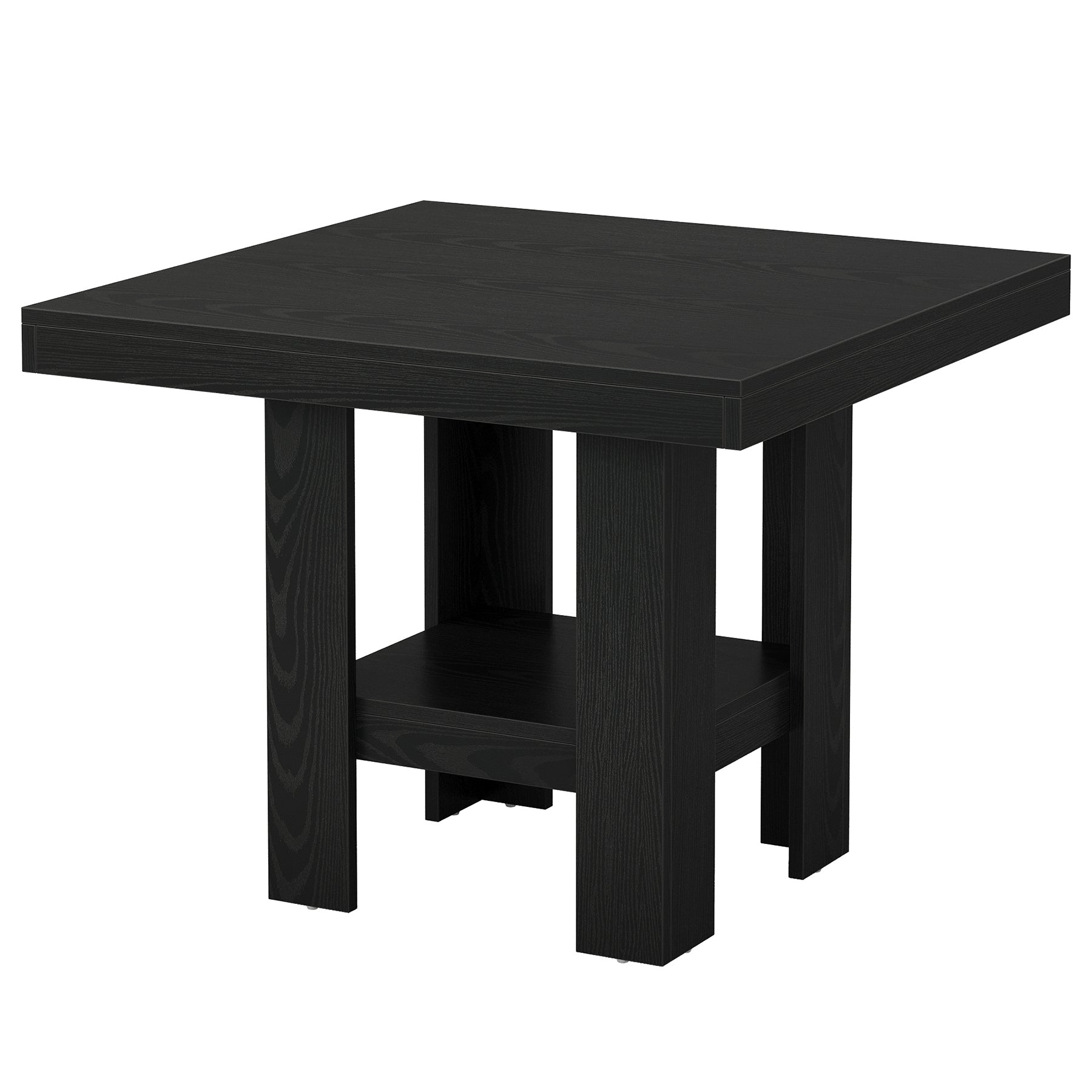 Tribesigns Vierkante Eettafel 80 cm voor 4 Personen