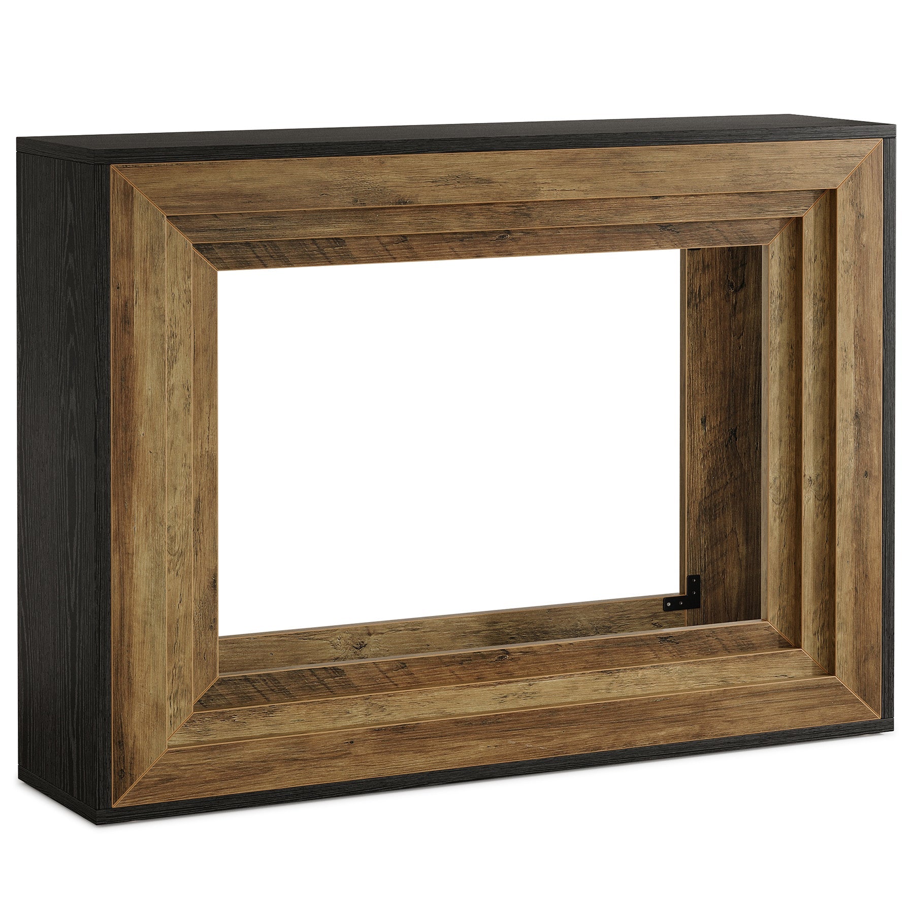 Tribesigns Consoletafel 105 cm met 2 Planken, Smalle Haltafel voor Woonkamer en Entree