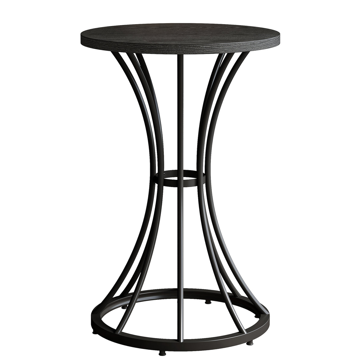 60 cm Ronde Eettafel op Barb hoogte voor 2 Personen