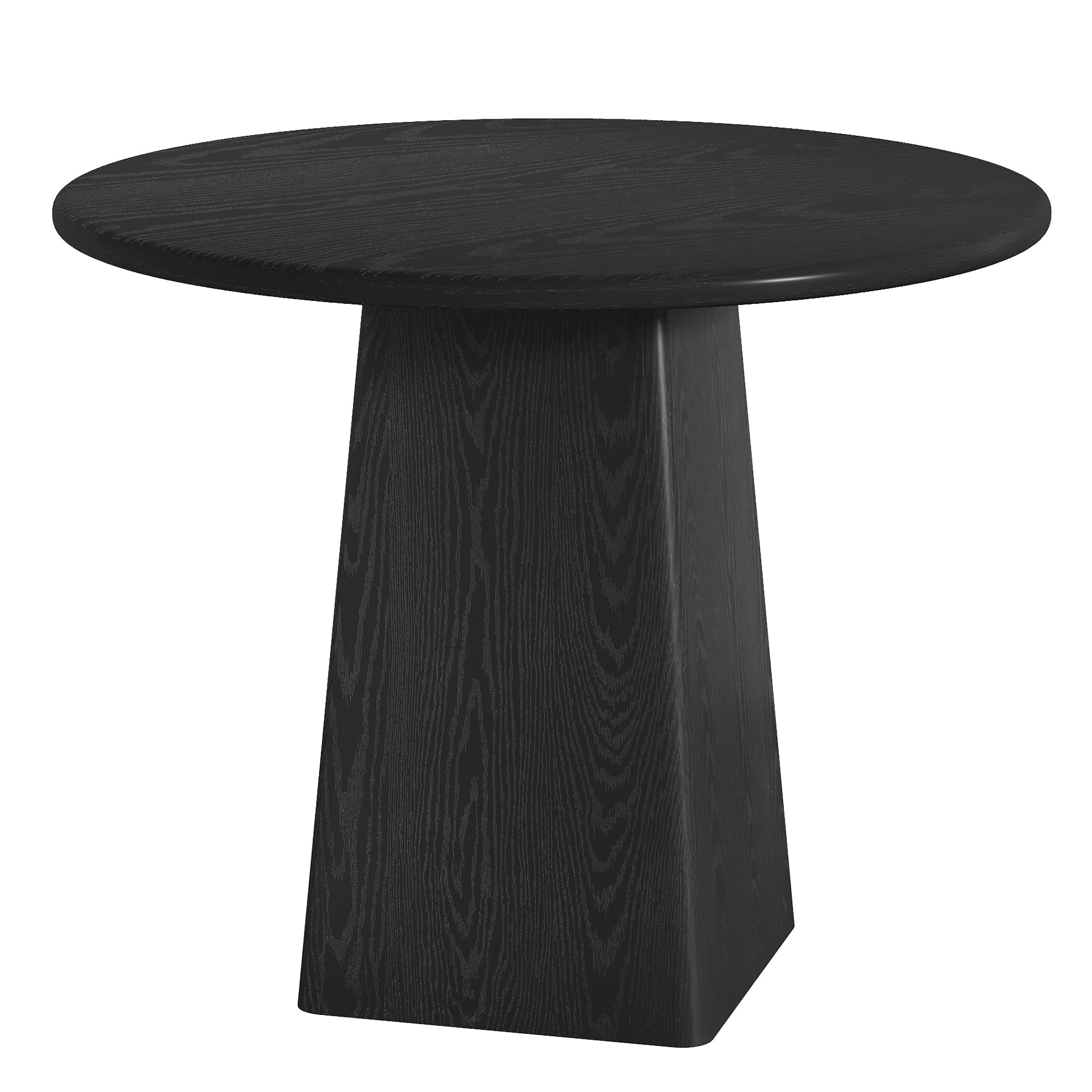 Tribesigns 80 cm Ronde Eettafel, Kleine Farmhouse Keukentafel voor 2-4 Personen