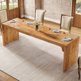 180 cm Tribesigns Eettafel, Moderne Keukentafel met Robuuste Basis 3