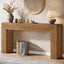 63" Console Table,Farmhouse Sofa Table Entry Table for Hallway#Kleur_Donkerbruin
