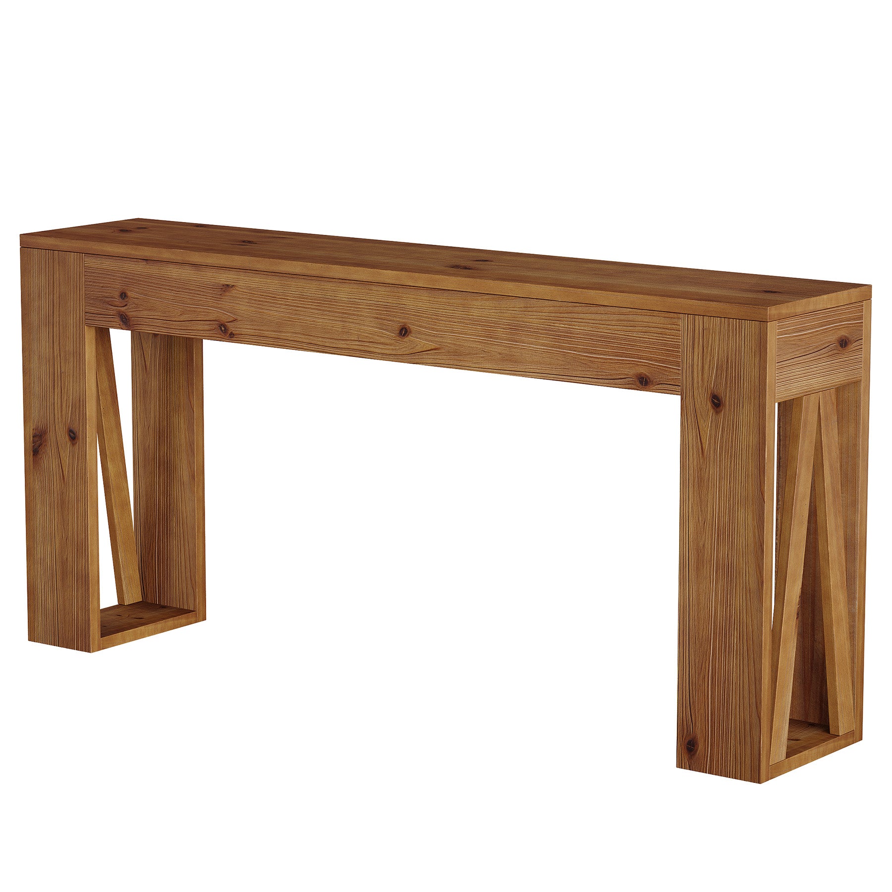 85 x 35 x 110 cm Tribesigns houten schoenenkast met louvredeuren, schoenenopberger voor hal en entree