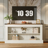 63" Tv Stand, Modern Entertainment Center Media Console For 75" Tv Tribesigns 3